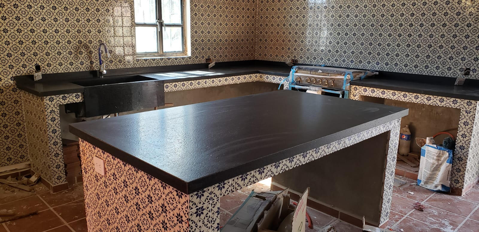 Black Granite Island