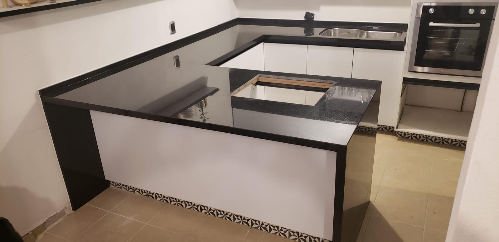 Black Quartz Kitchen